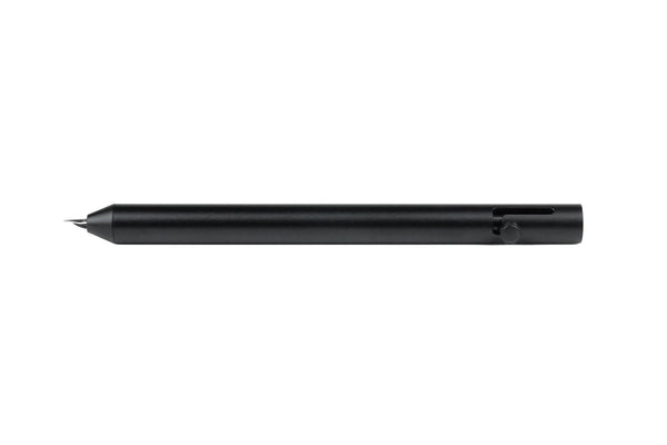 BOLT Retractable Nib Fountain Pen - Black Aluminum