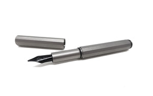PREORDER - XS Minimalist Pocket Fountain Pen - Titanium