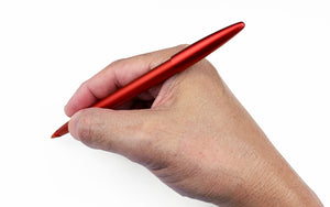 ARIA Ballpoint Pen For BiC - Red Aluminum